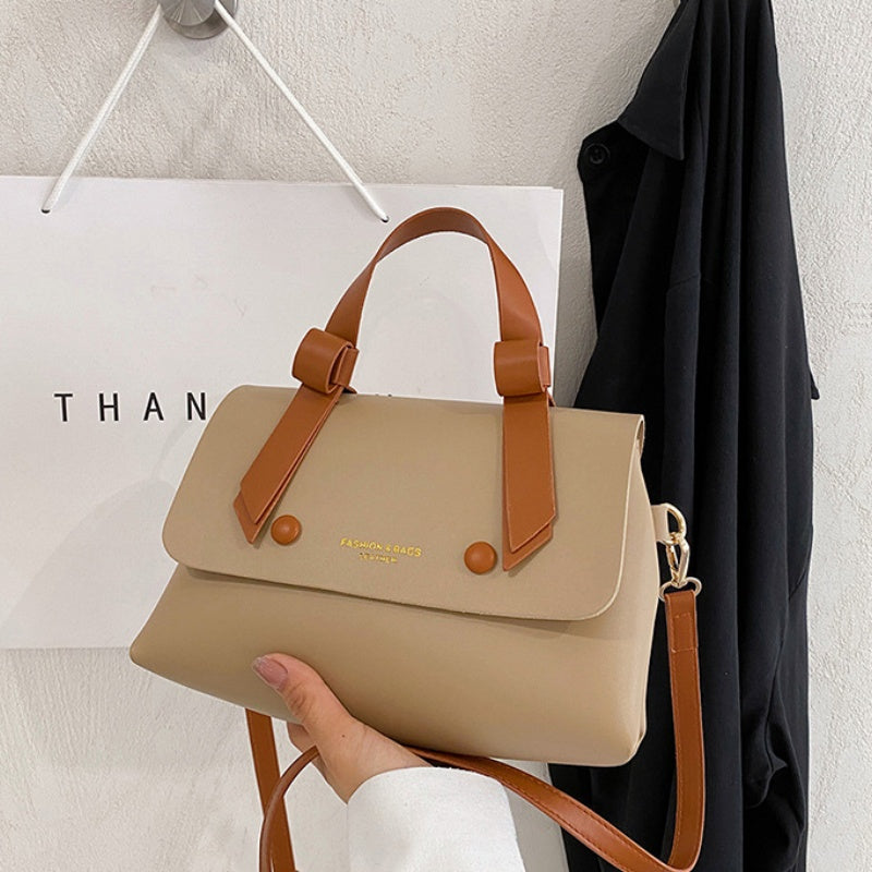 DIY Handmade PU Leather Handbag Kit – Beginner-Friendly Sewing Set with Pre-Cut Materials & Video Tutorial | Adjustable Shoulder & Crossbody Bag