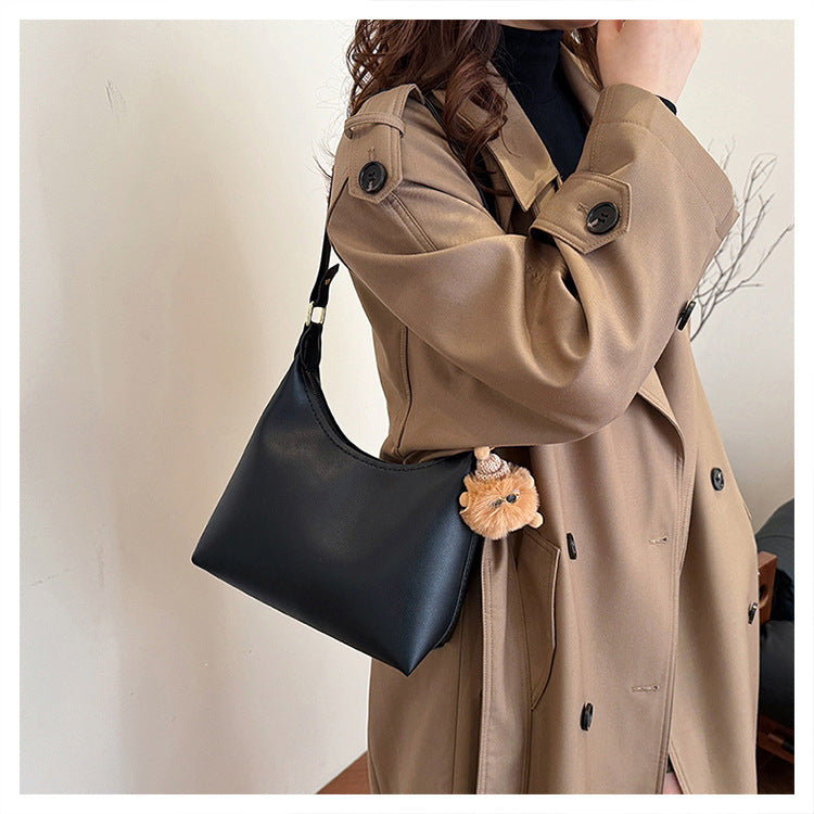 DIY PU Leather Tote Bag Kit for Beginners – Handmade Shoulder & Crossbody Bag Craft Set with Video Tutorial