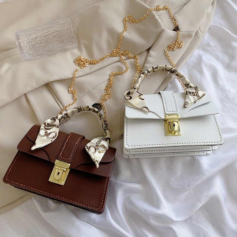 DIY PU Leather Handbag Kit – Handmade Crossbody & Shoulder Bag Craft Kit for Beginners with Video Tutorial