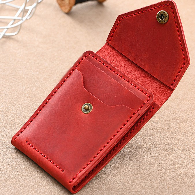 DIY Crazy Horse Leather Driver License Holder Kit | Handmade ID Card Wallet Craft Set for Beginners with Video Tutorial