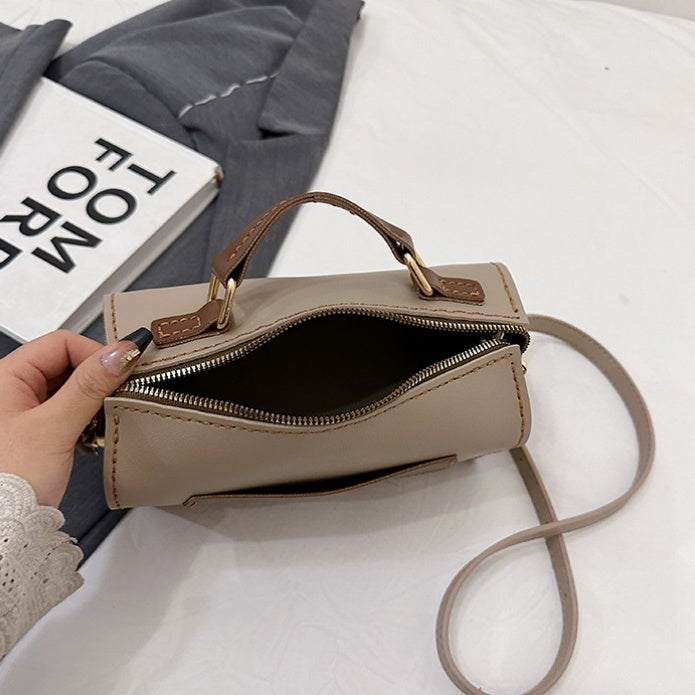 DIY PU Leather Tote Bag Kit for Beginners | Handmade Crossbody Shoulder Handbag Sewing Kit with Video Tutorial
