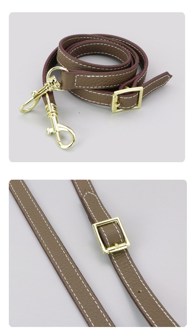 DIY Leather Crossbody Bag Kit – Beginner Handmade Shoulder Bag Making Kit