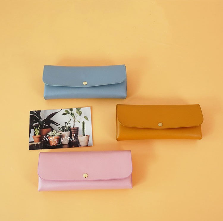 DIY Genuine Leather Long Card Holder Wallet Kit – Handmade Bifold Card Wallet Craft Kit for Beginners with Video Tutorial