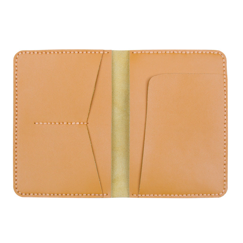 DIY Genuine Leather Passport Wallet Kit – Handmade Multifunction Travel Wallet Craft Kit for Beginners with Video Tutorial