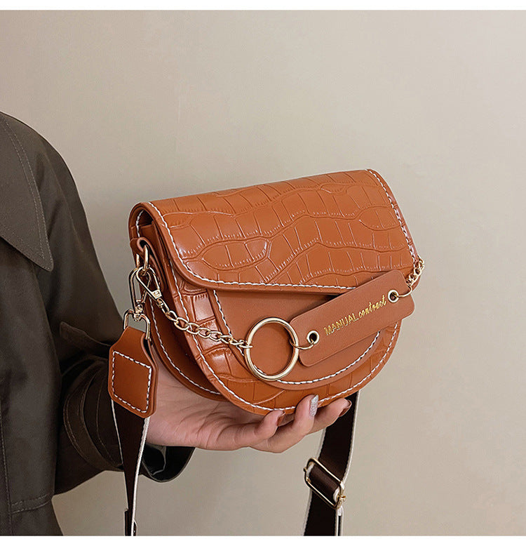 DIY PU Leather Shoulder Bag Kit for Beginners | Handmade Crossbody Purse Sewing Kit with Video Tutorial