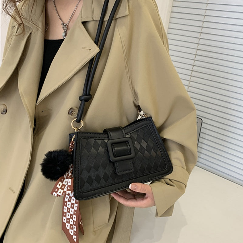 DIY Handmade PU Leather Handbag Kit – Beginner-Friendly Craft Set with Pre-Cut Materials &amp; Video Tutorial | Compact Crossbody &amp; Top Handle Bag