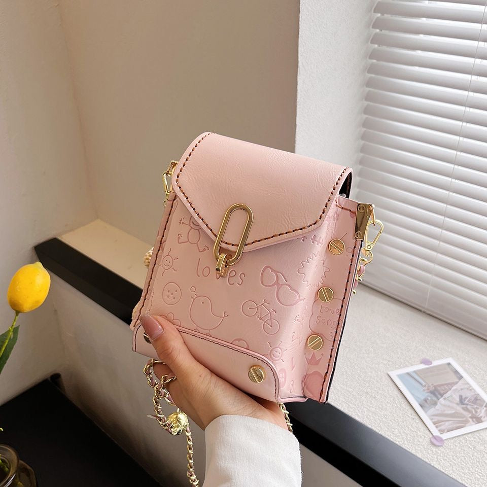DIY PU Leather Shoulder Bag Kit for Beginners | Handmade Crossbody Purse Sewing Craft Set with Video Tutorial | DIY Fashion Bag Kit