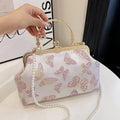 DIY Embroidered Crossbody Bag Kit for Beginners – Handmade Shoulder Handbag Sewing Kit with Pre-Cut Materials & Video Tutorial