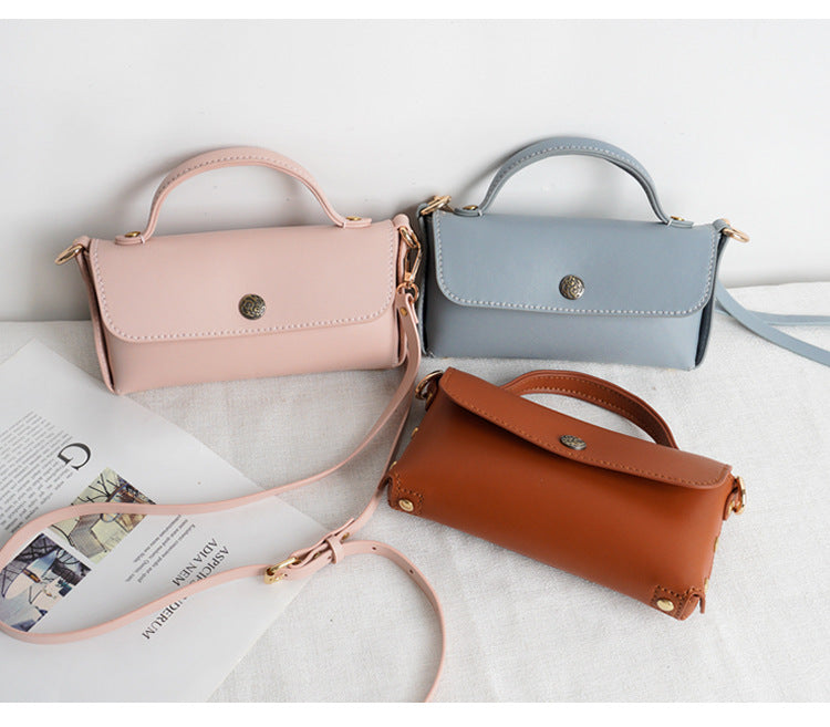DIY PU Leather Handbag Kit | Beginner-Friendly Crossbody & Handheld Craft Set with Video Tutorial