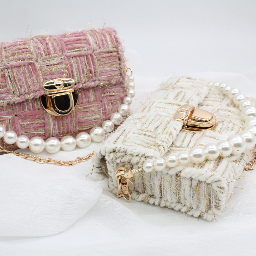 DIY Handmade Handbag Kit | Beginner-Friendly 8-Minute Craft Tote Bag Set | Pre-Ready Weaving Shoulder & Crossbody Bag