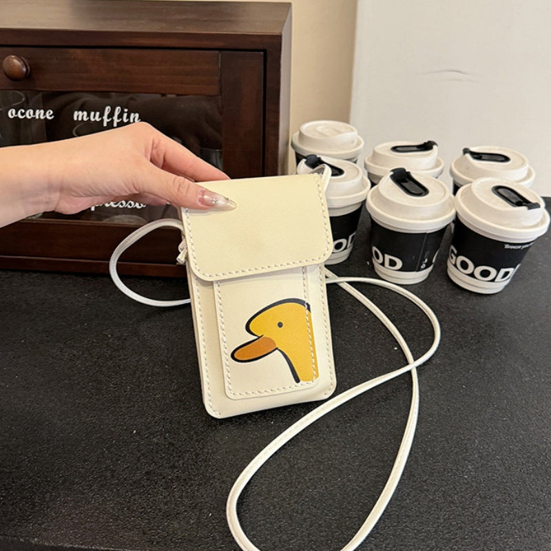 DIY Phone Crossbody Bag Sewing Kit for Beginners – Handmade PU Leather Mobile Bag Craft Set with Video Tutorial