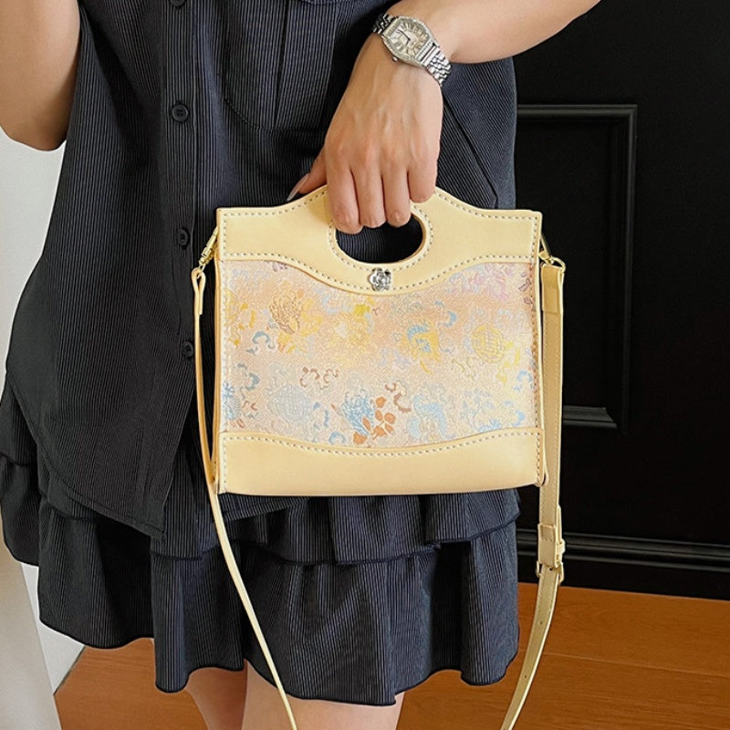 DIY PU Leather Shoulder Bag Kit | Beginner-Friendly Crossbody Handbag Craft Set with Video Tutorial