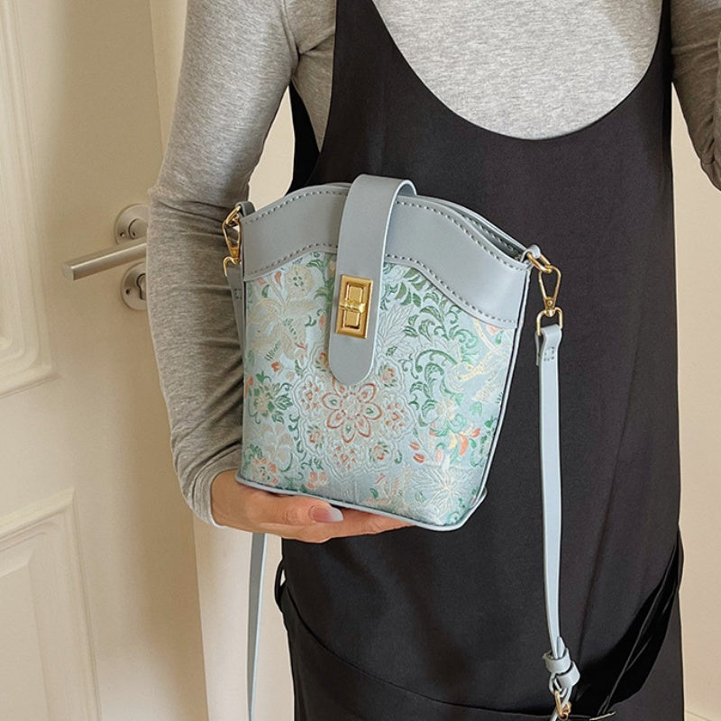 DIY PU Handbag Kit – Handmade Mini Tote Shoulder Bag Craft Set for Beginners with Video Tutorial