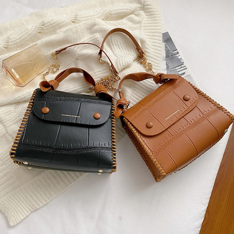 DIY PU Leather Handbag Kit – Beginner-Friendly Handmade Tote Bag Craft Set with Video Tutorial (A/B Styles, Adjustable Strap, Multiple Colors)