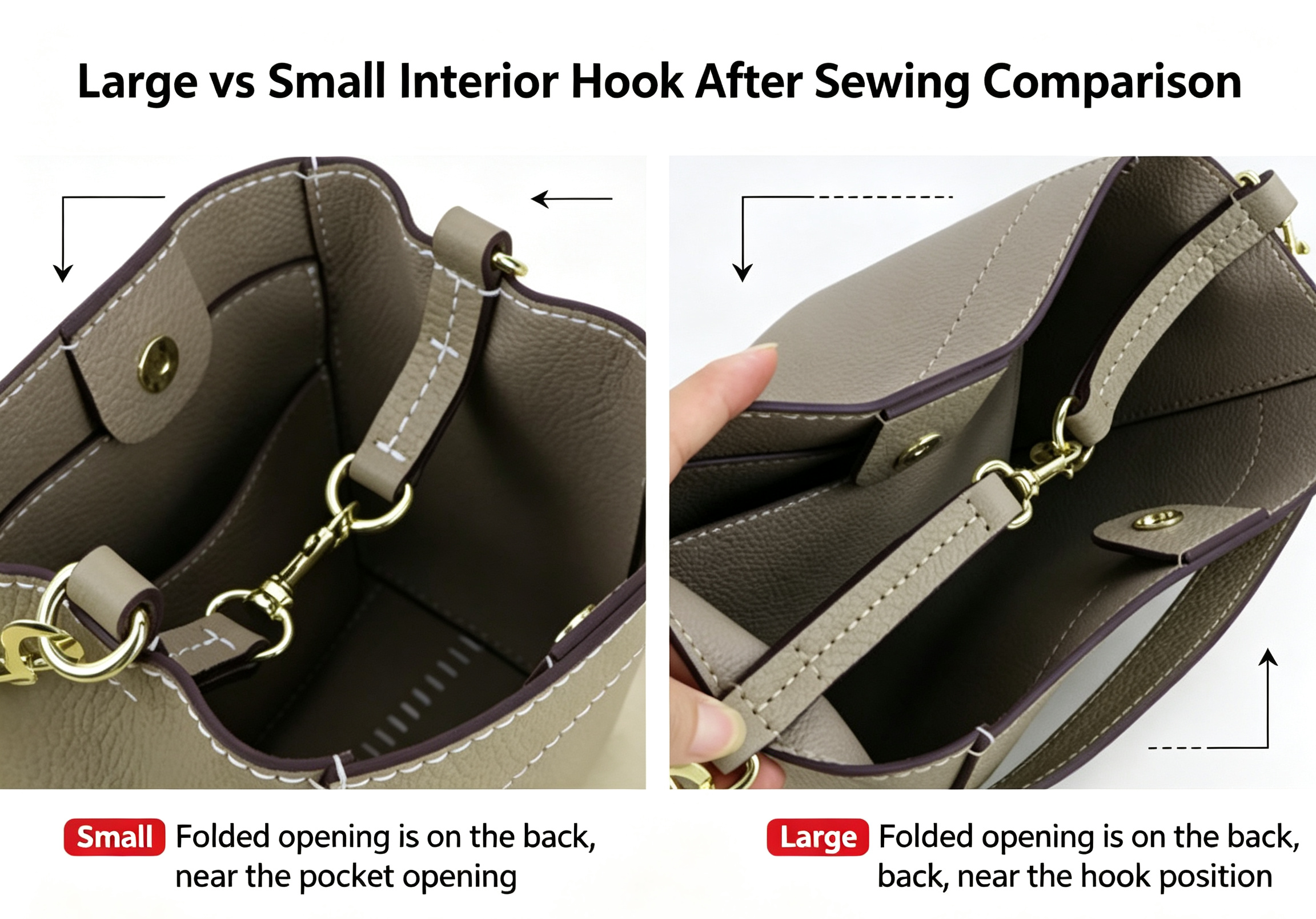 DIY Leather Bucket Bag Kit for Beginners – Genuine Leather Crossbody Purse Making Set with Video Tutorial & Complete Materials