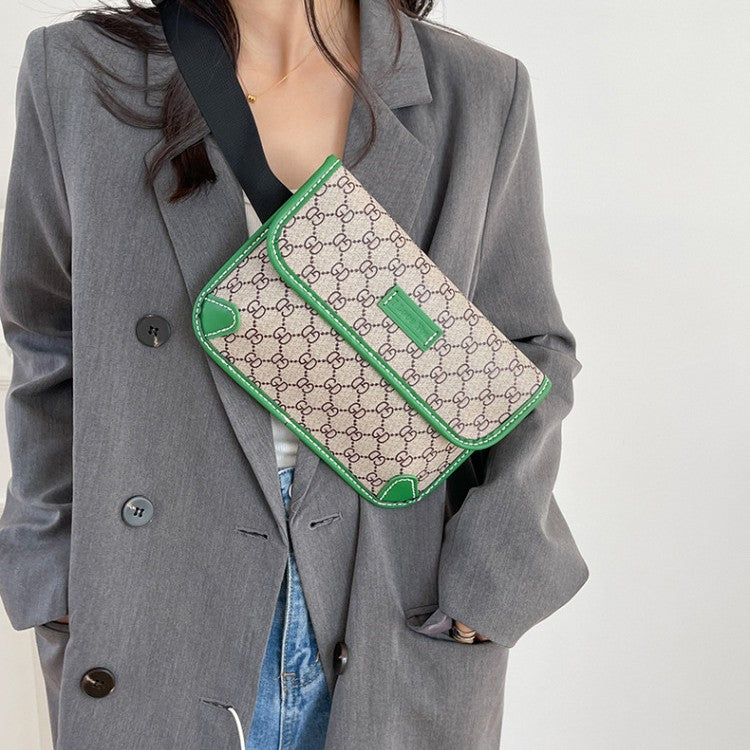 DIY PU Leather Crossbody Bag Kit – Handmade Shoulder Bag Craft Kit for Beginners with Video Tutorial (Letter Design Vintage Style)