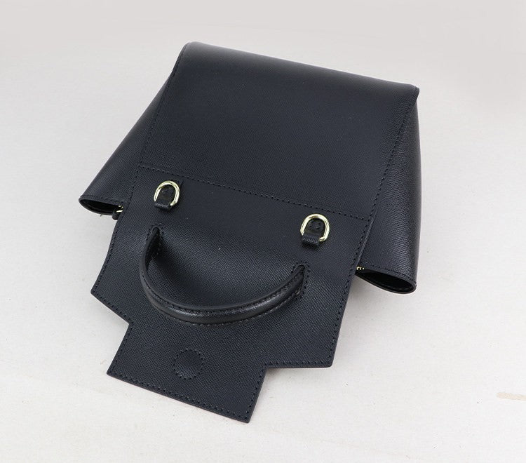 DIY Leather Bag Kit – Beginner Top-Grain Cowhide Crossbody & Shoulder Handbag
