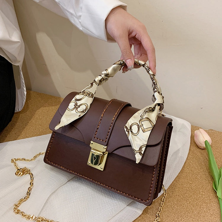 DIY PU Leather Handbag Kit for Beginners – Complete Sewing Craft Set with Video Tutorial, Adjustable Strap Crossbody Tote Bag Gift