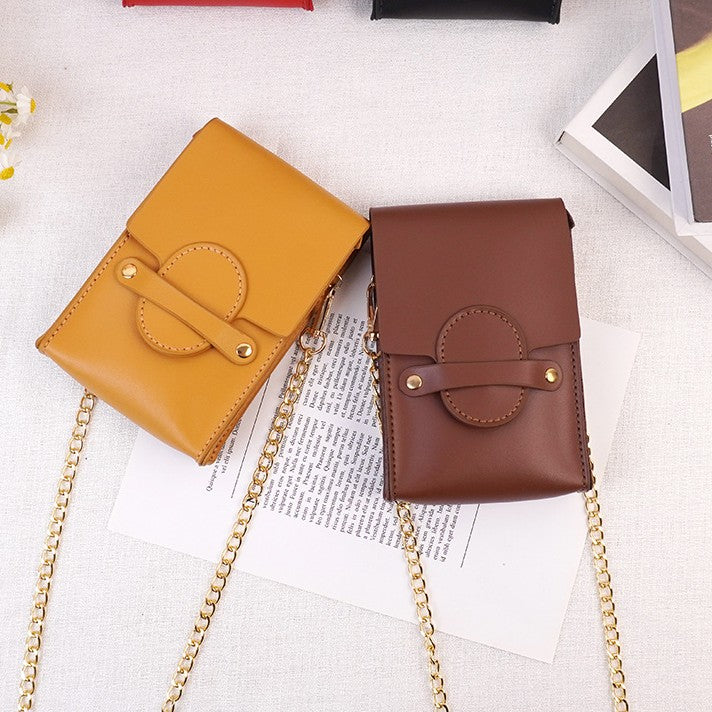 DIY Genuine Leather Coin Purse Kit for Beginners – Handmade Phone Pouch & Small Wallet Sewing Kit with Pre-Cut Cowhide Leather