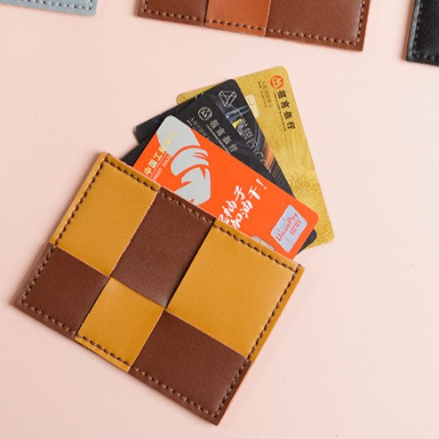 DIY Leather Card Holder Kit for Beginners | Handmade Cowhide Wallet Sewing Kit with Video Tutorial | DIY Gift Craft Set