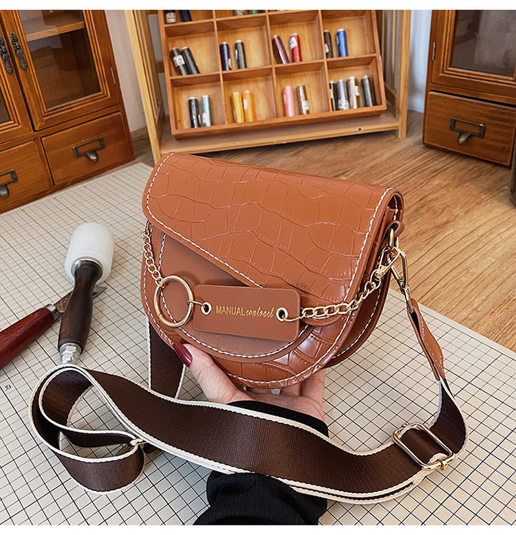 DIY PU Leather Shoulder Bag Kit for Beginners | Handmade Crossbody Purse Sewing Kit with Video Tutorial