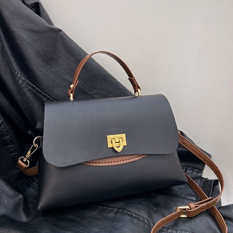 DIY PU Leather Handbag Kit for Beginners | Handmade Crossbody & Shoulder Bag Sewing Craft Set with Video Tutorial | Elegant DIY Purse Kit