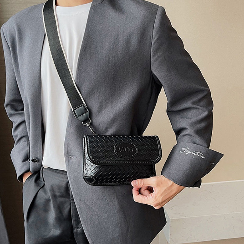 DIY PU Leather Crossbody Bag Kit – Handmade Mini Shoulder Bag Craft Kit for Beginners with Video Tutorial (Slim Everyday Purse)