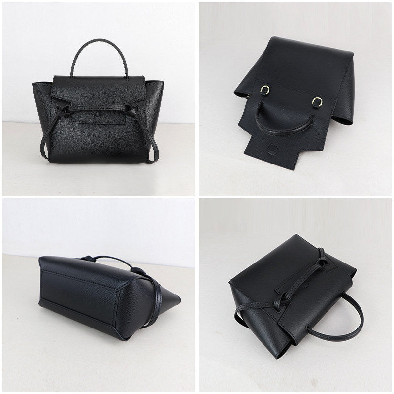 DIY Leather Bag Kit – Beginner Top-Grain Cowhide Crossbody & Shoulder Handbag