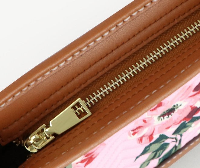 DIY Leather Crossbody Bag Kit – Beginner Top-Grain Cowhide Bag Making Kit