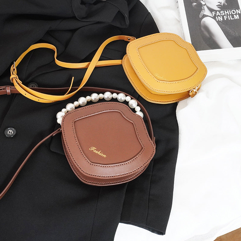 DIY Handmade Leather Handbag Kit – Beginner Craft Set with Pre-Cut Genuine Leather & Video Tutorial | Top Handle / Crossbody / Shoulder Bag