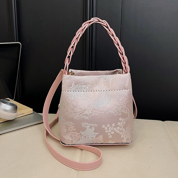 DIY Mini PU Leather Handbag Kit for Beginners – Handmade Crossbody Purse Sewing Kit with Video Tutorial & Complete Materials