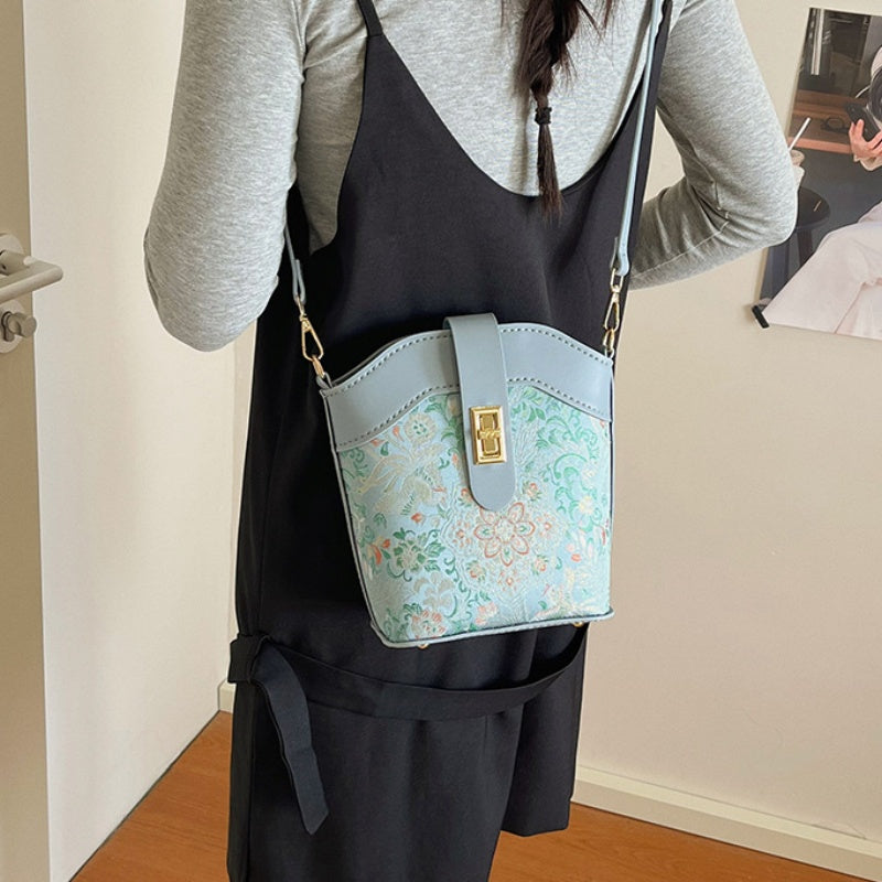 DIY PU Handbag Kit – Handmade Mini Tote Shoulder Bag Craft Set for Beginners with Video Tutorial