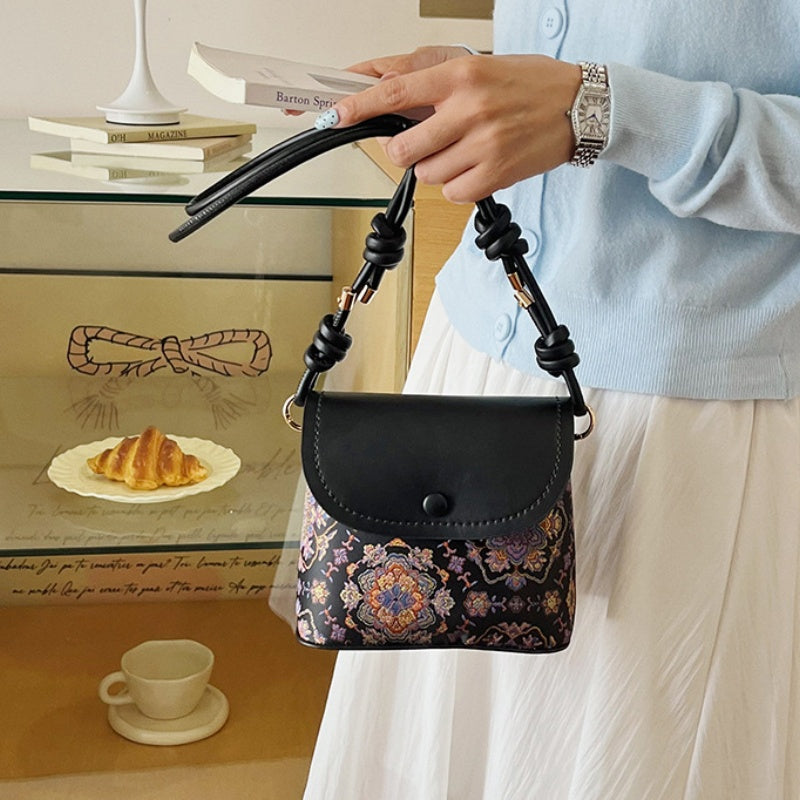 DIY PU Leather Handbag Kit | Beginner-Friendly Crossbody & Handheld Purse Craft Set with Video Tutorial