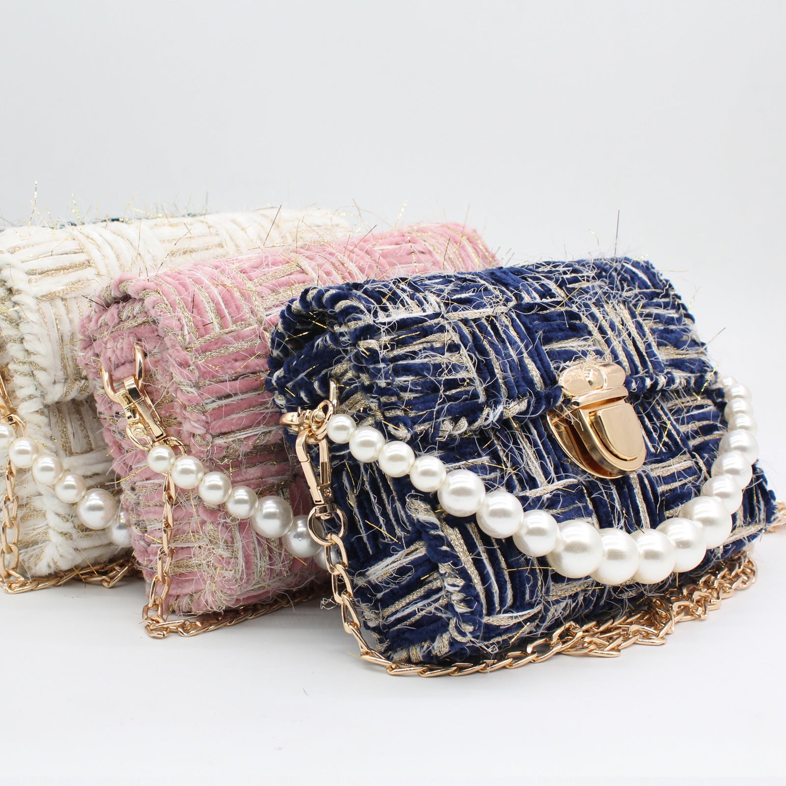 DIY Handmade Handbag Kit | Beginner-Friendly 8-Minute Craft Tote Bag Set | Pre-Ready Weaving Shoulder & Crossbody Bag