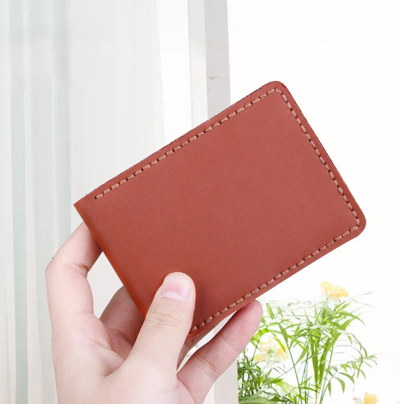 DIY Leather Driving License Holder Kit | Beginner-Friendly Tri-Fold & Bi-Fold Card Wallet Craft Set with Video Tutorial