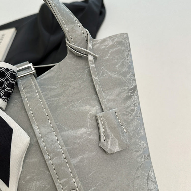 DIY PU Leather Tote Bag Kit – Handmade Large Capacity Handbag Craft Kit for Beginners with Video Tutorial