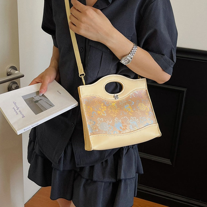 DIY PU Leather Shoulder Bag Kit | Beginner-Friendly Crossbody Handbag Craft Set with Video Tutorial