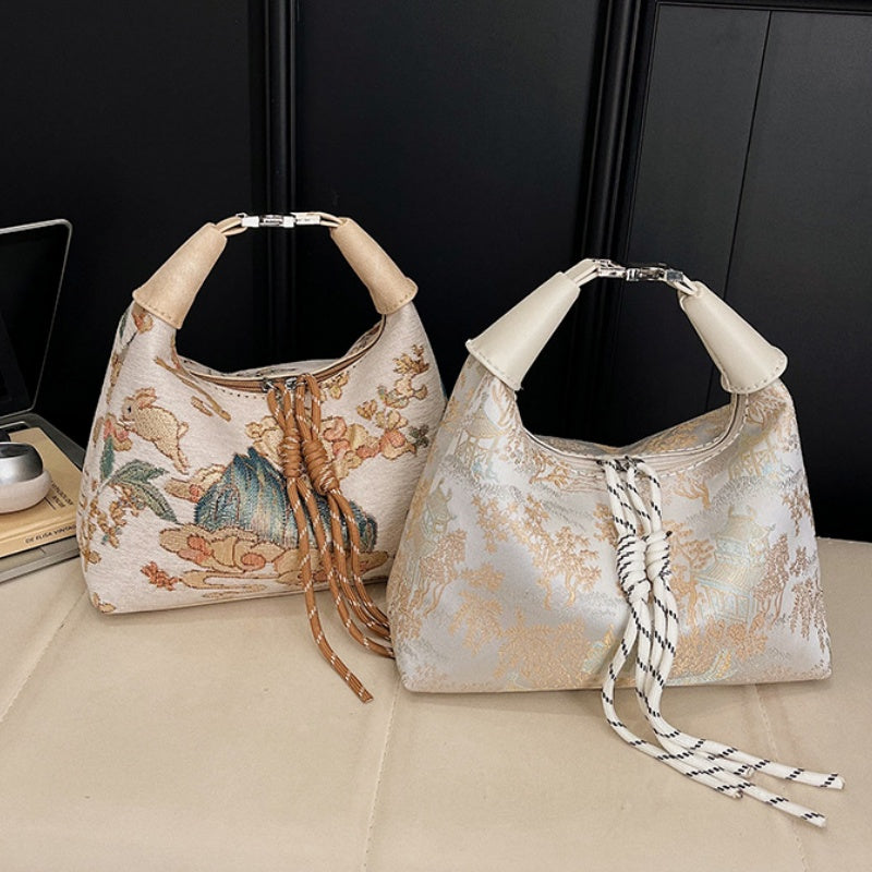 DIY Handmade PU Tote Bag Kit – Beginner Craft Set with Video Tutorial (4 Colors)