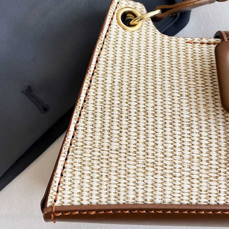 DIY Handmade PU Leather Shoulder Bag Kit – Beginner-Friendly Craft Set with Pre-Cut Materials & Step-by-Step Video Tutorial | Crossbody & Hand Carry Bag