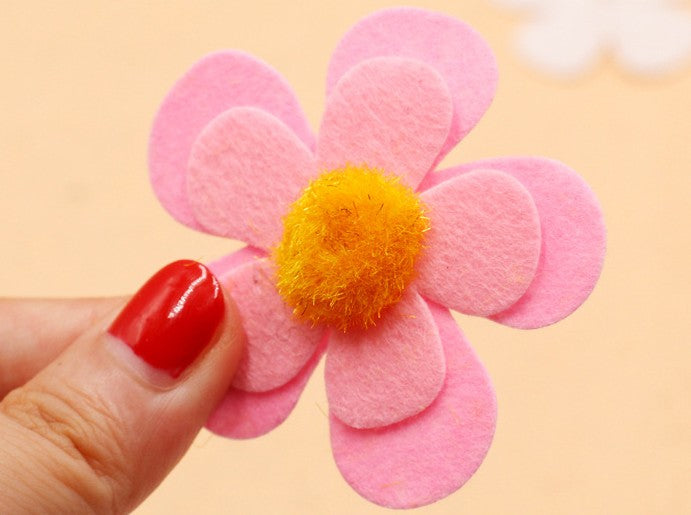 DIY Felt Flower Pot Craft Kit | Kids Educational Handmade Fabric Potted Plant Set | Montessori Creative Sewing Toy & Parent-Child Gift