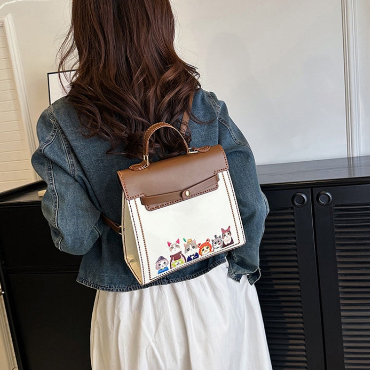 DIY PU Leather Backpack Kit for Beginners | Handmade Convertible Backpack, Crossbody & Handbag Sewing Kit with Video Tutorial