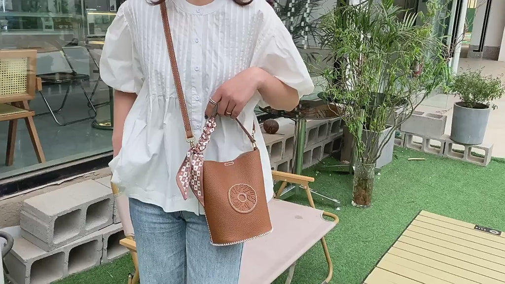 DIY Handmade PU Leather Handbag Kit – Beginner-Friendly Sewing Set with Pre-Cut Materials & Step-by-Step Video Tutorial | Adjustable Crossbody & Top Handle Bag