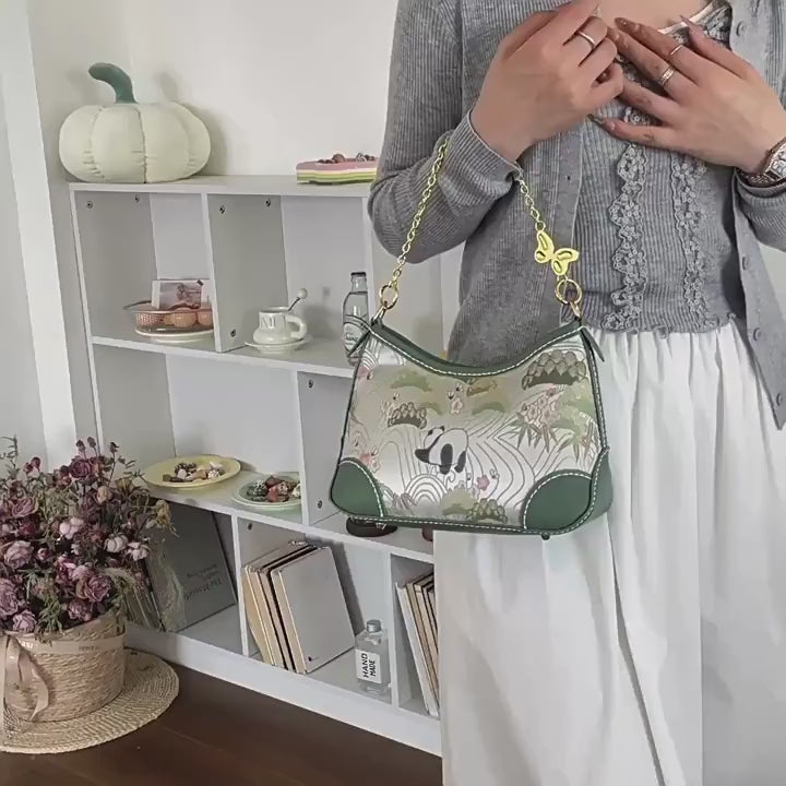 DIY PU Leather Crossbody Bag Kit | Beginner-Friendly Handmade Shoulder Handbag Craft Set with Video Tutorial