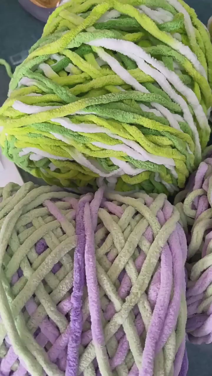 DIY Puff Flower Seat Cushion Crochet Kit – Handmade Ice Silk Yarn Chair Pad Craft Set for Beginners with Video Tutorial